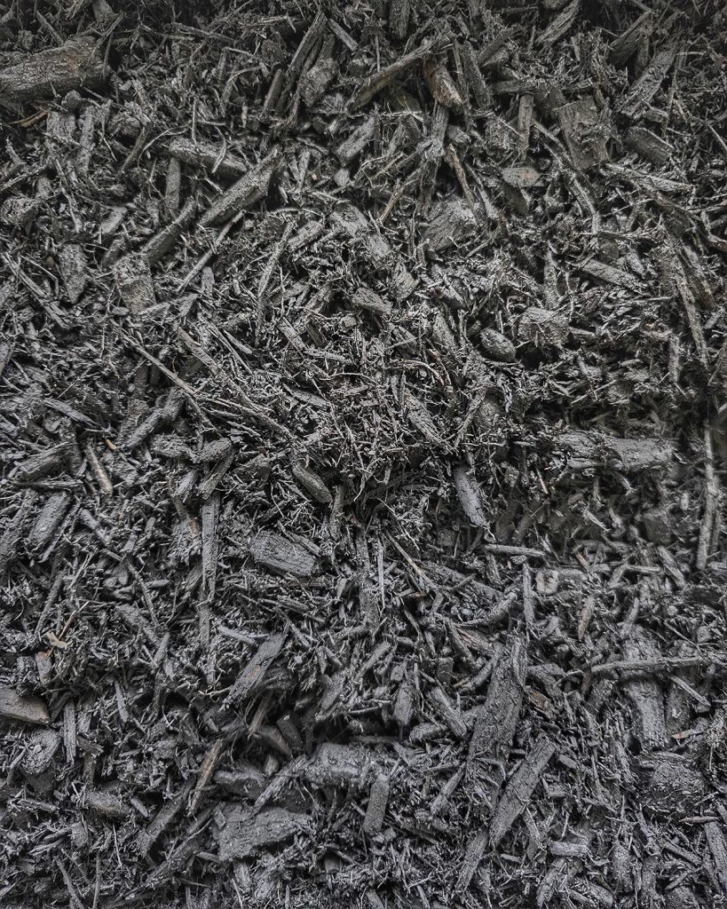 black mulch