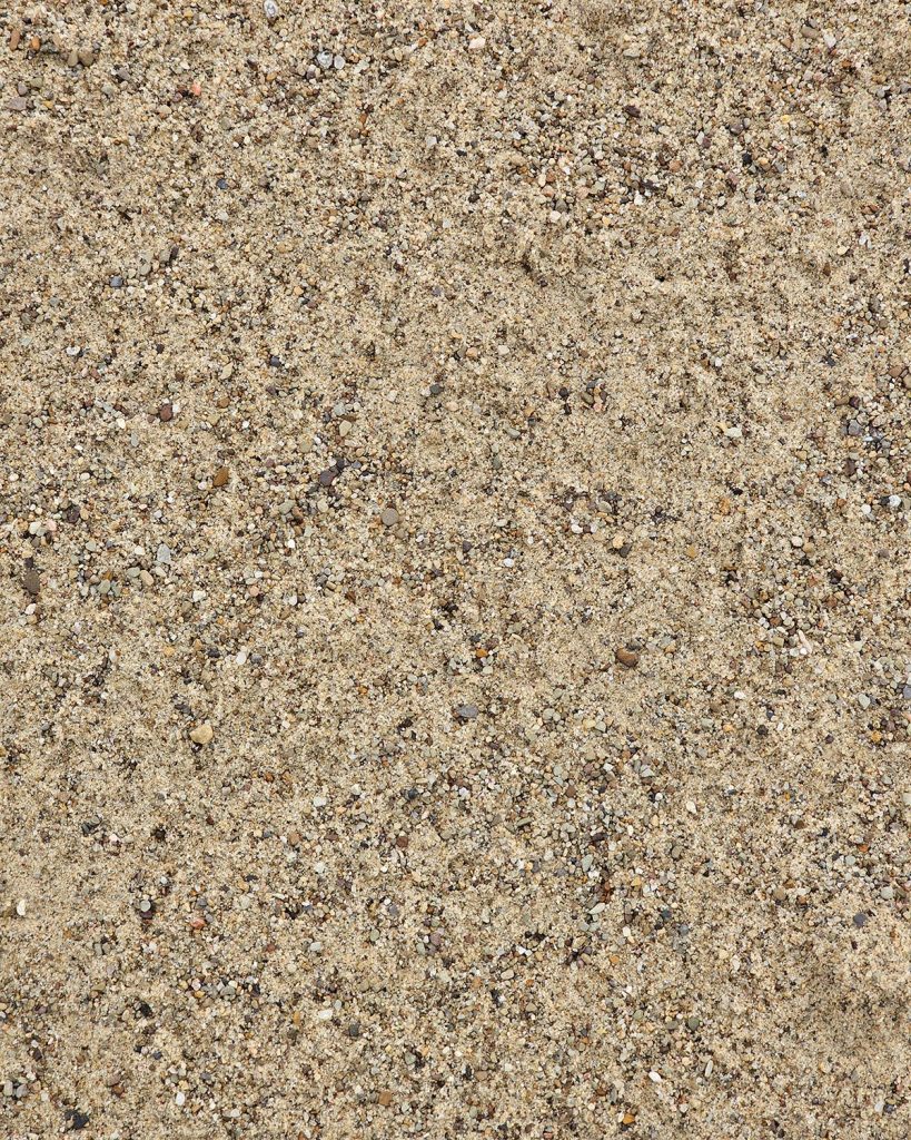 mason sand with little pebbles